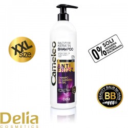 Šampon sa keratinom i arganovim uljem za kovrdžavu kosu bez sulfata CAMELEO BB ANTI FRIZZ XXL 500ml